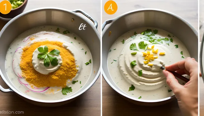 Step-by-Step Guide to Making Simple Raita at Home Images HD