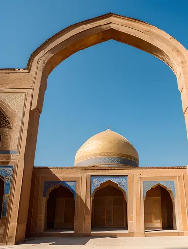 Stunning Bukhara Architecture with Intricate Arches and Domes