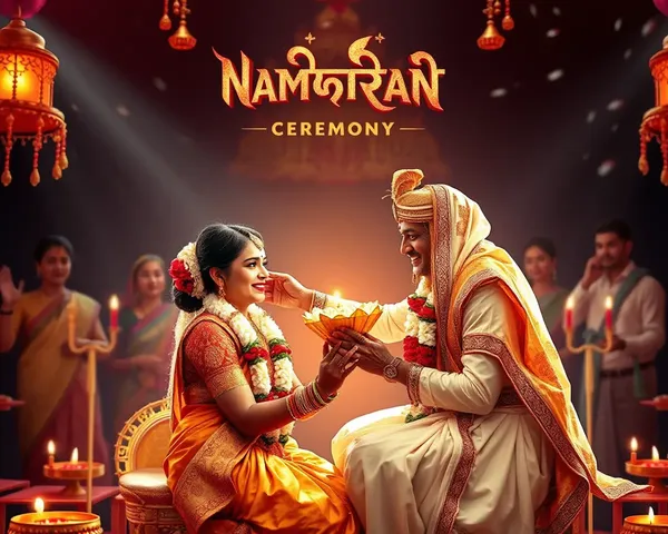 Stunning Namkaran Ceremony Visual Representation
