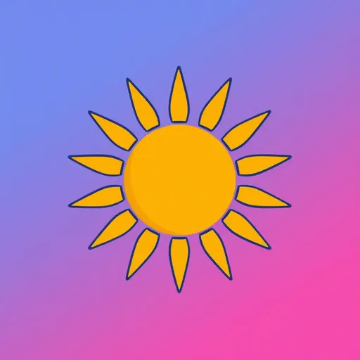 Sunshine Icon: A Bright and Radiant Symbol