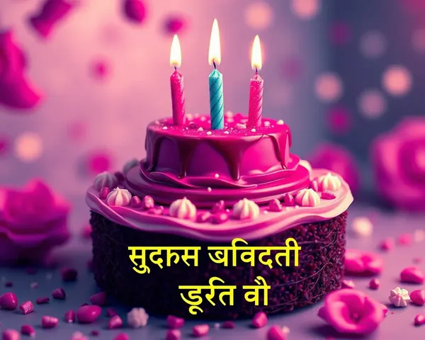 Sweet Birthday Wishes in Marathi Language