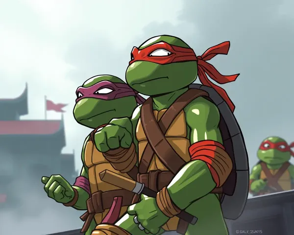 TMNT Images of Ninja Turtles in Action