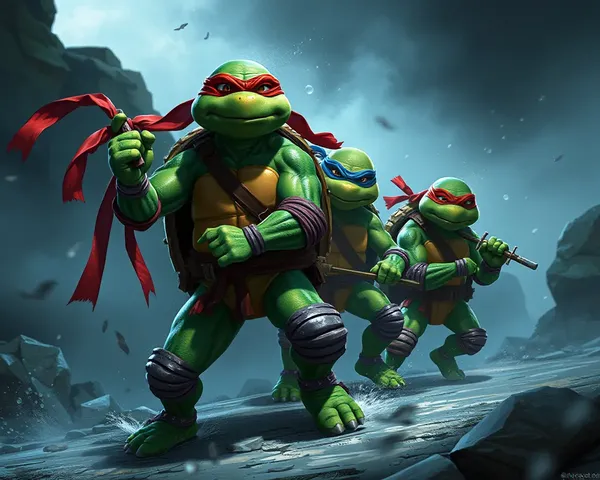 TMNT Images with Cowabunga and Turtle Power