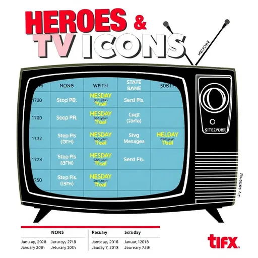 TV Schedule for Heroes and Icons Network