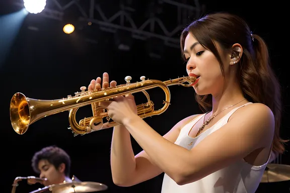 Talented Musician Plays yyyy-Shaped Musical Instrument