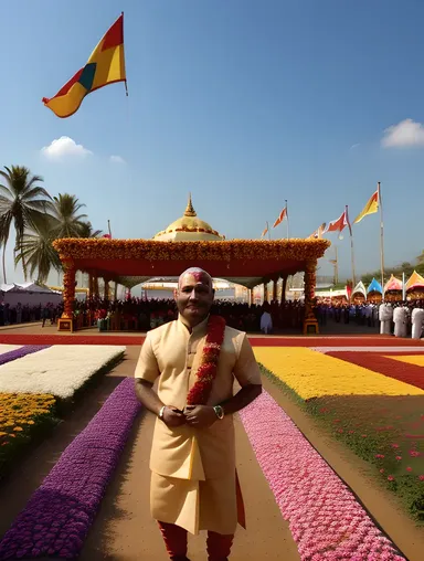 Tanaji Malusare at Colorful Maratha Festival
