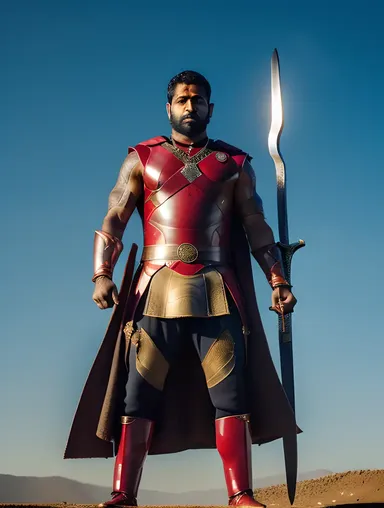 Tanaji Malusare in Powerful Battle Ready Pose