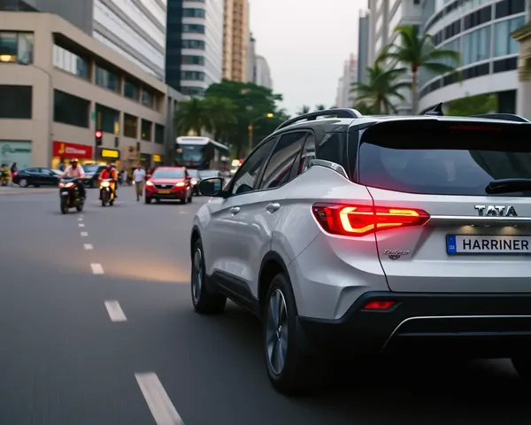 Tata Harrier City Drive: Sleek Urban Design