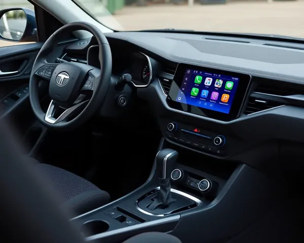 Tata Harrier Dashboard: Sleek Modern Infotainment System