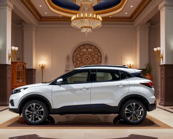 Tata Harrier Luxury Garage: Modern Contrast Opulence