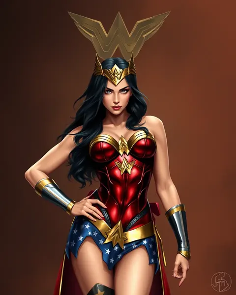 The Iconic Character of Sexy Wonder Woman