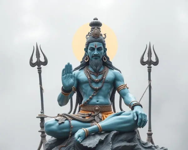 The Iconic Shiv God Image: A Representation of Power