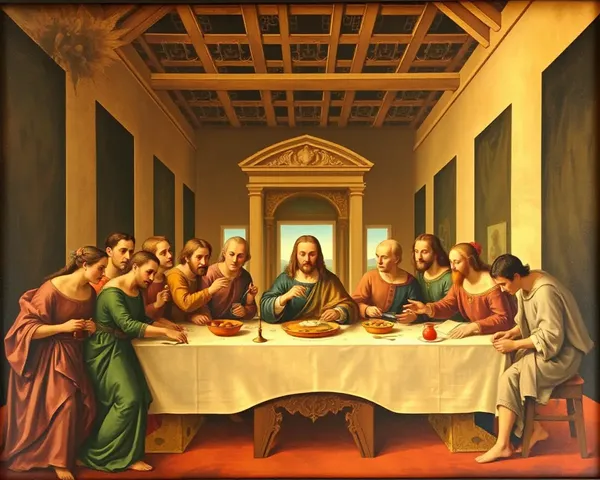 The Last Supper Image by Leonardo da Vinci