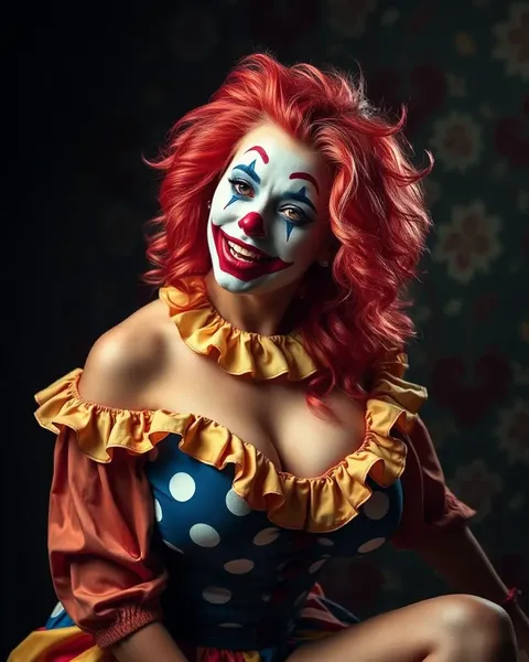 The Sexy Clown's Wig is a Masterpiece of Hairpiece