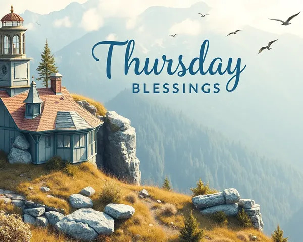 Thursday's Blessings Images Bring Joy and Peacefulness