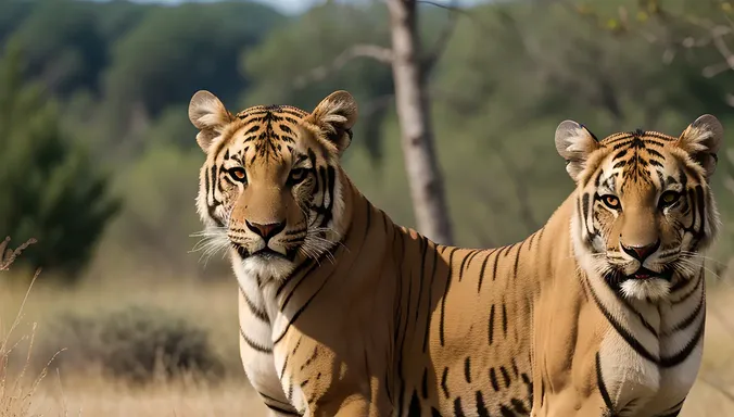 Tigon's Curious Gaze Explores Territory