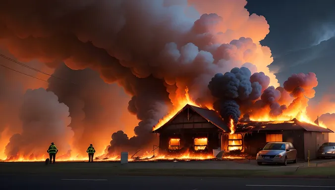 Toowoomba House Fire: Flames Engulf Home, Emergency Responders Rush