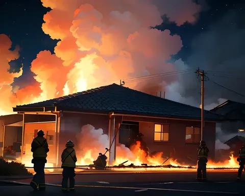 Toowoomba House Fire: Flames Engulf Home in Dramatic Scene