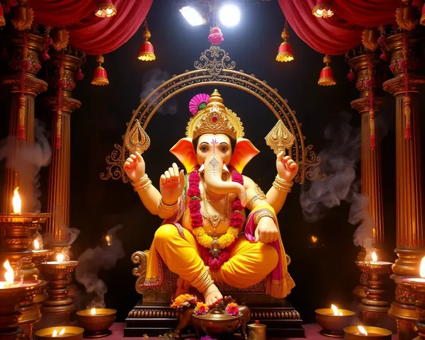 Traditional Ganesh Chaturthi Images for Decoration