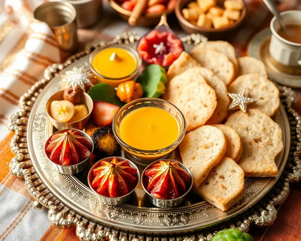 Traditional Gujarati Thali for Happy Dhanteras Feast