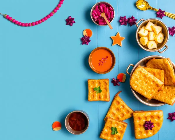 Traditional Indian Sweets and Snacks for Diwali Festival Images