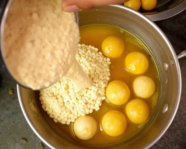 Traditional Soan Papdi Making in Indian Village.