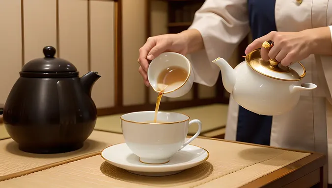 Traditional Tea Ceremony in Beautiful Buke