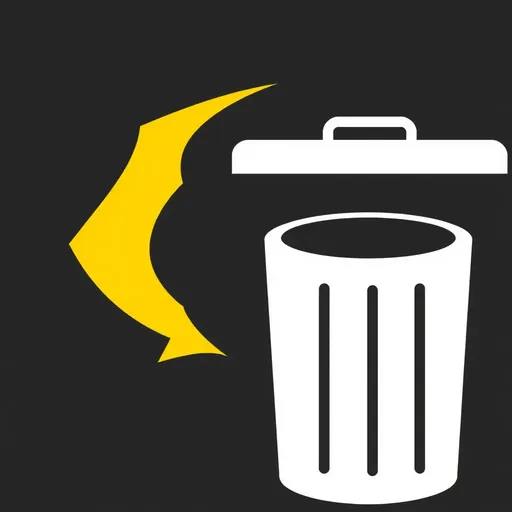 Trash Can Icon: A Visual Representation of Disposal