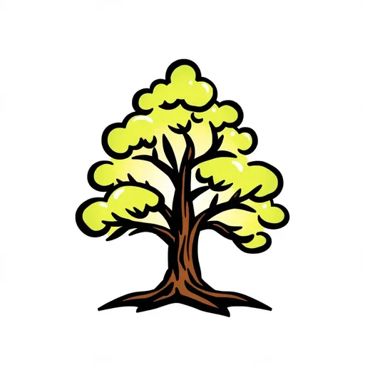 Tree Icon: A Representation of Wisdom and Knowledge