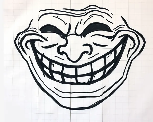 Troll Face Image: Meme Icon of Internet Outrage and Humor