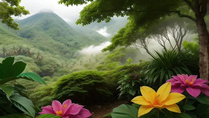 Tropical Rainforest Wallpaper for Windows 10