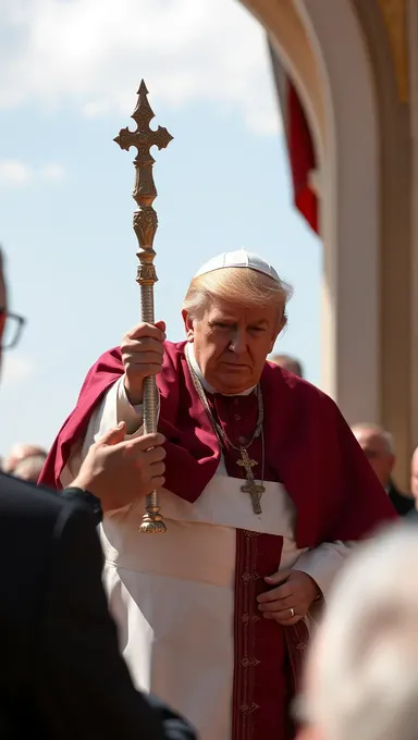 Trump's Photo as Pope Sparks Controversy and Amusement