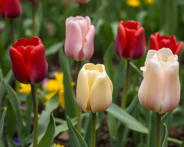 Tulip Images: Captivating Close-Ups of Delicate Flowers