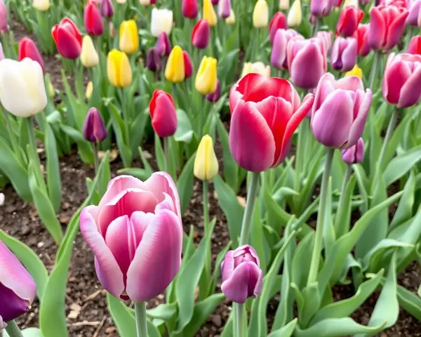 Tulip Images: Beautiful Blooms in Full Color Display