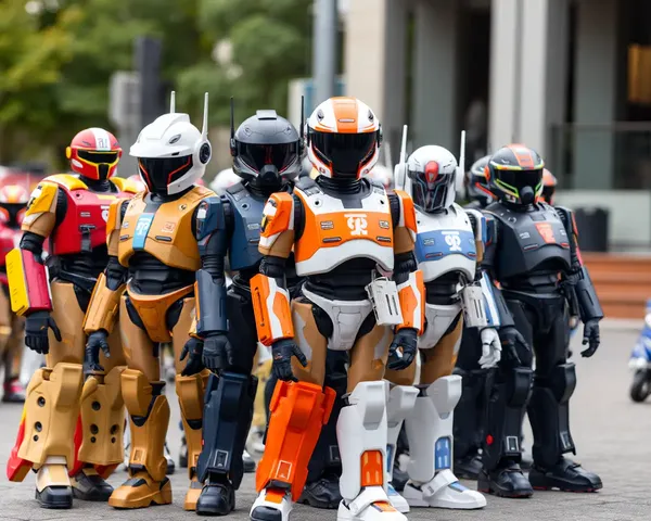 Unique Tarazu Robots Assemble for Mission Briefing with Customization