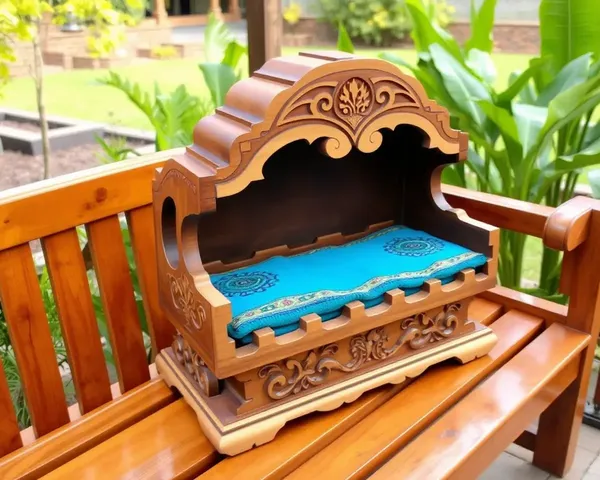 Unique Wooden Uyyala Blending Indian and Western Styles