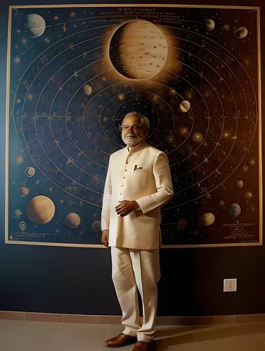 Varahamihira's Mastery of Celestial Bodies in Ancient Chart