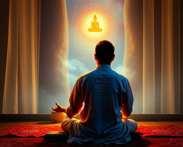 Vastu Shanti Patrika Glows in Meditation with Devotee