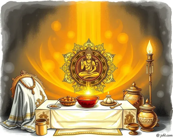 Vastu Shanti Patrika Radiates Warmth on Altar