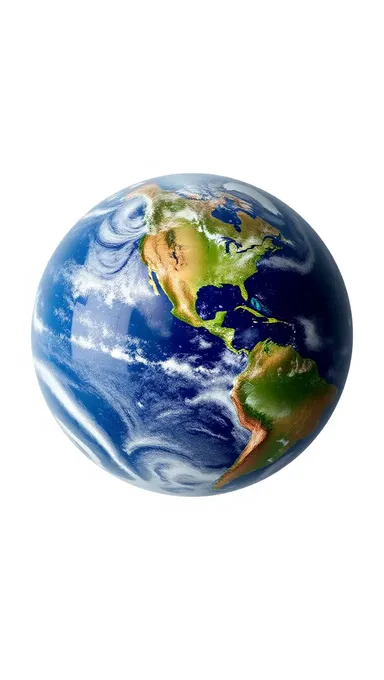 Verbstransparent Globe with Transparent Background