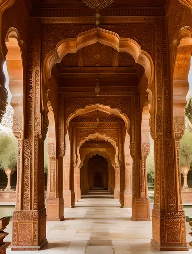 Vibrant Kamdev Wallpaper with Intricate Architecture and Colors