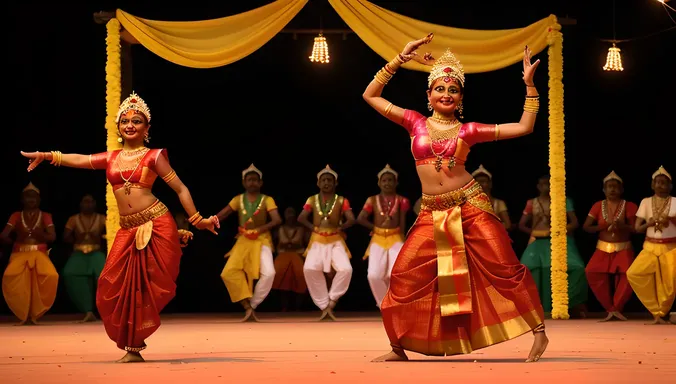 Vibrant Mohiniyattam Performance at Kerala Festival
