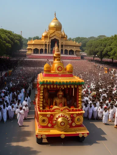 Vibrant Tamil Festival Celebrates Gods and Culture