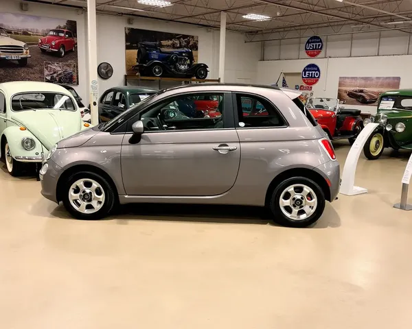 Vintage Swift Car Displayed in Nostalgic Car Museum