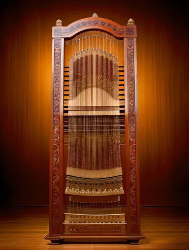 Visual Representation of Santoor Sounds and Patterns