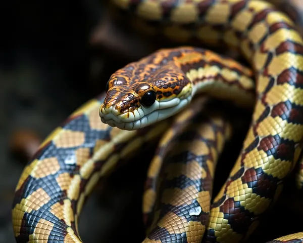 Visuals of Snakes in Dazzling Images