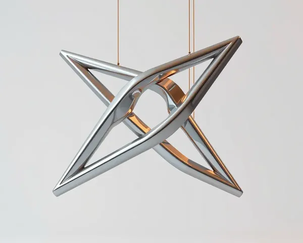 Vseg-Inspired Geometric Sculpture in Mid-Air