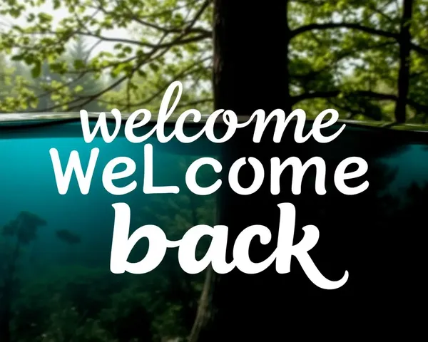 Welcome Back Images with Beautiful and Heartwarming Scenes