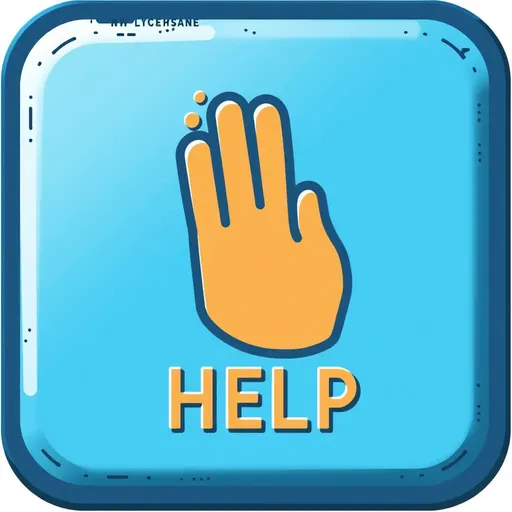 What is the help icon used for?