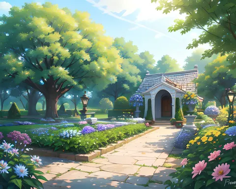 Whimsical Alphabet Garden: Flowers and Trees Named After Letters